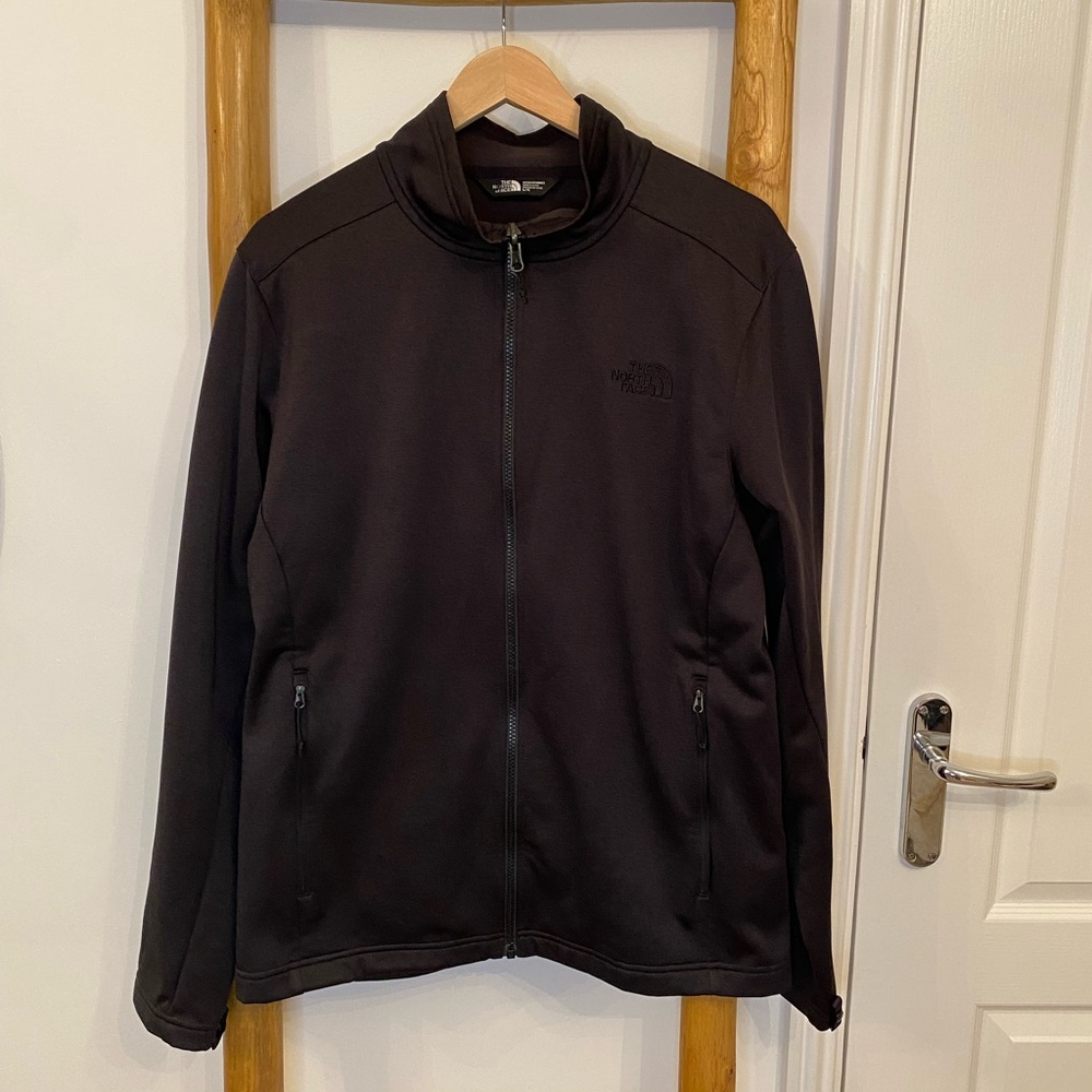 The North Face Men's Lightweight Full Zip Jacket Black Large Gorpcore Outdoors